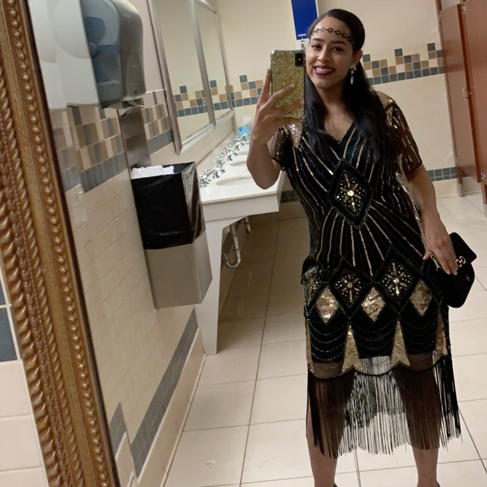 Unique Vintage 1920’s Themed Dress, L